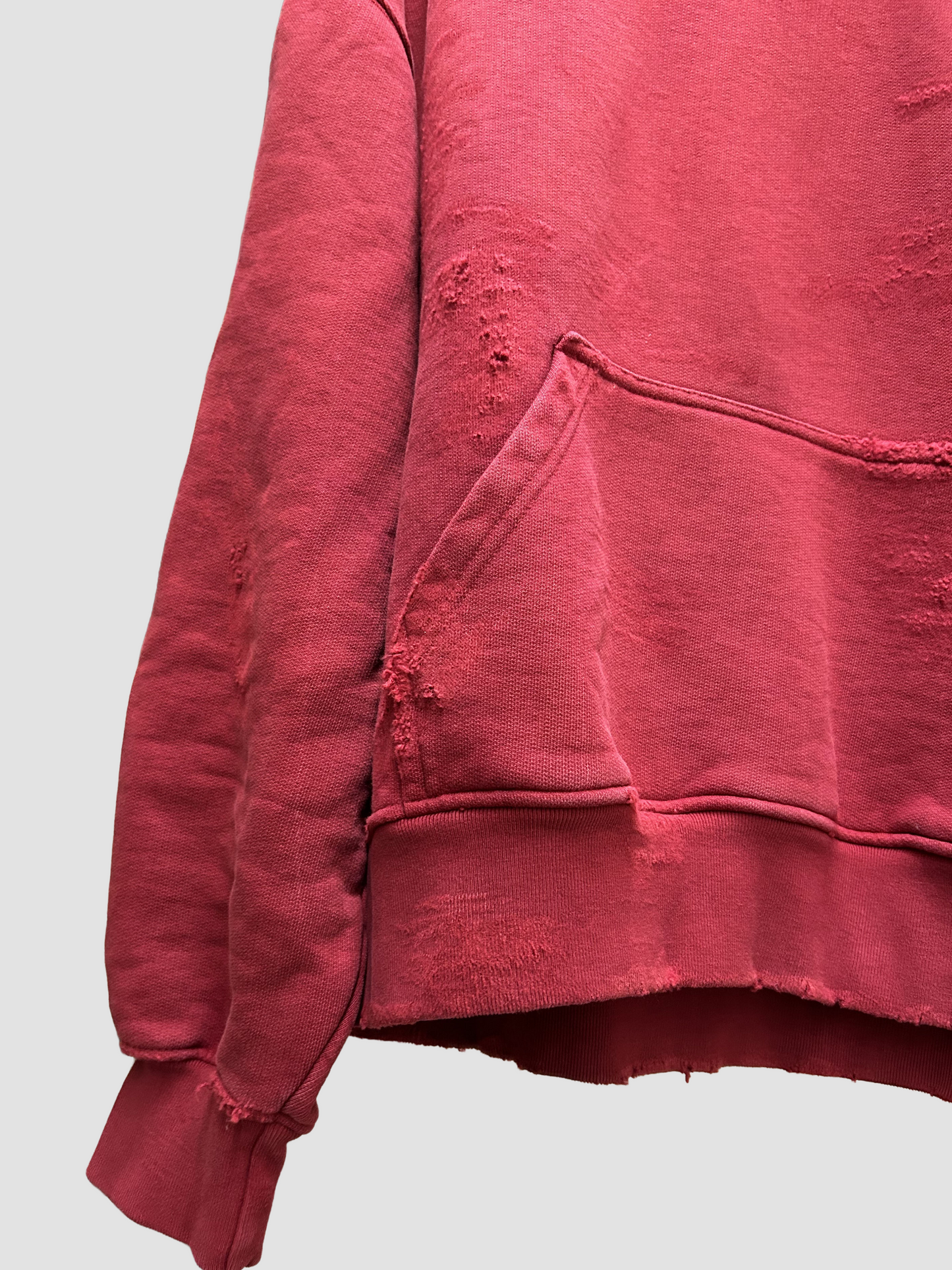 Deep Red Hoodie