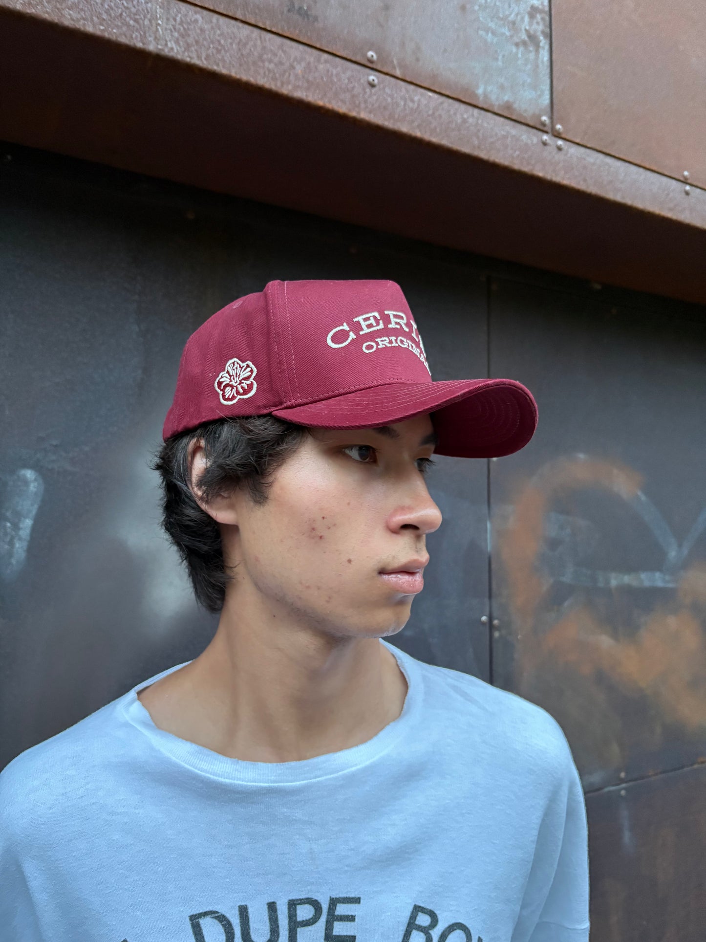 Burgundy Hat