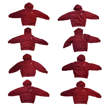 Deep Red Hoodie