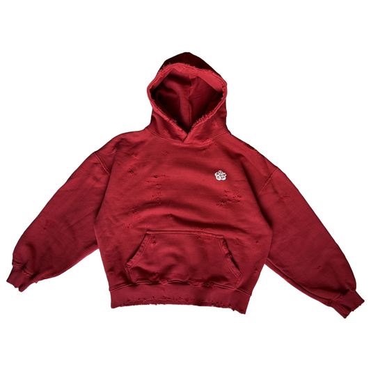 Deep Red Hoodie