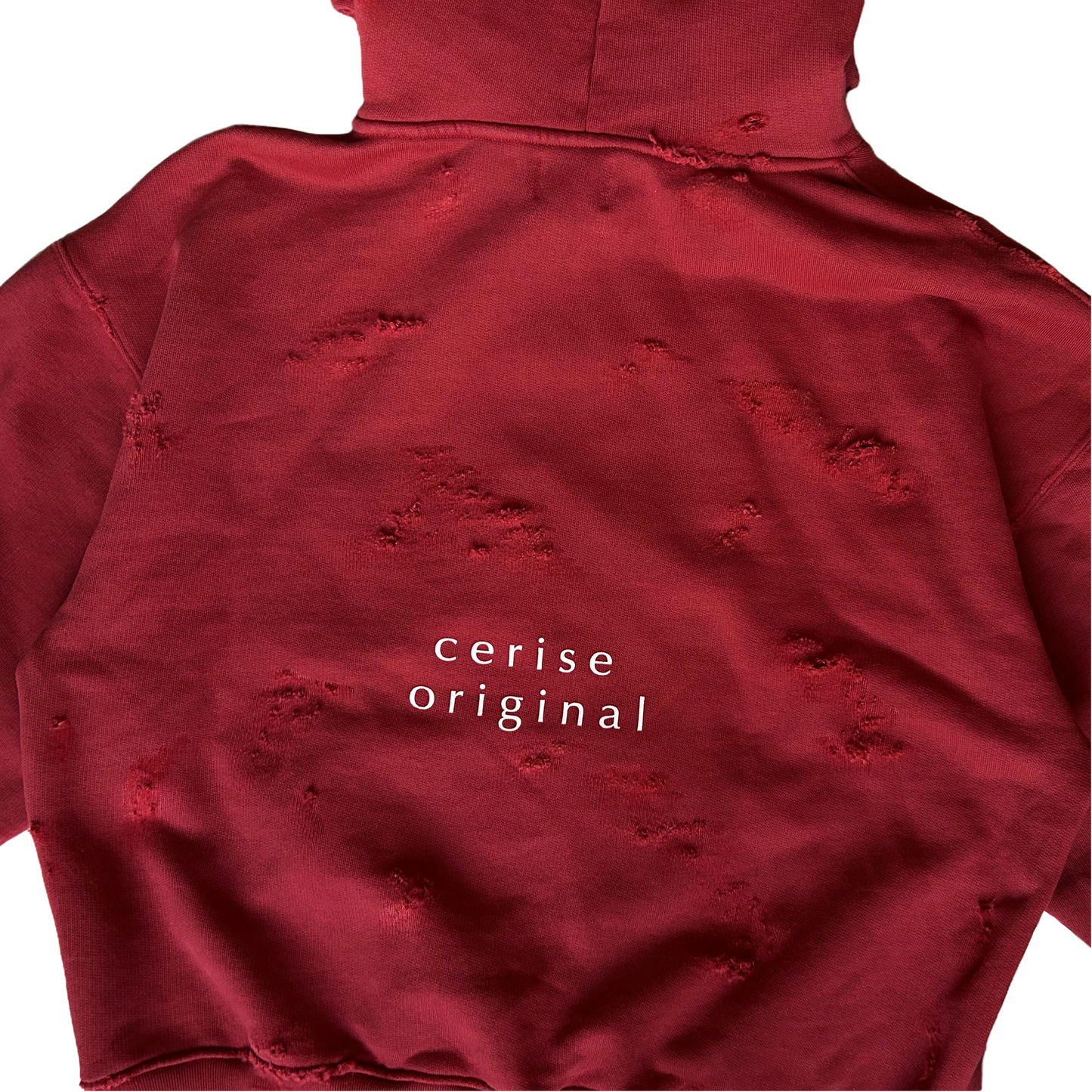 Deep Red Hoodie