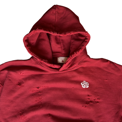 Deep Red Hoodie