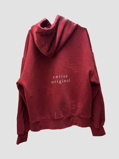 Deep Red Hoodie