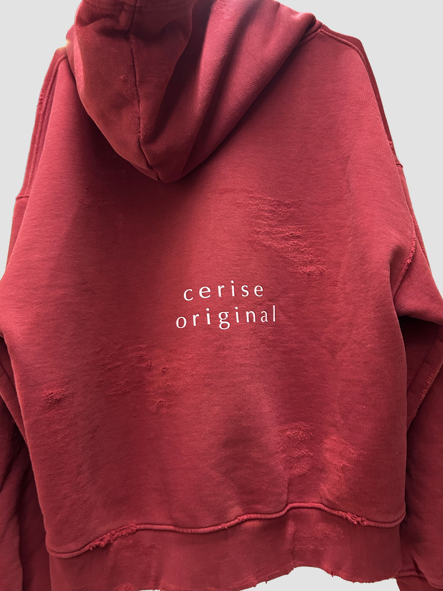 Deep Red Hoodie